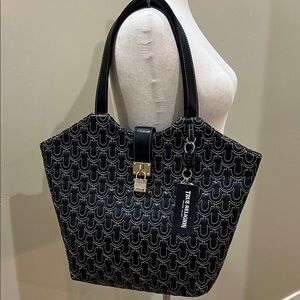 True Religion | Iconic Logo Tote w/ Bag Charms